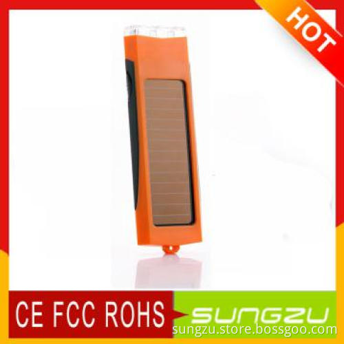 Solar Panel Torch Keychain design